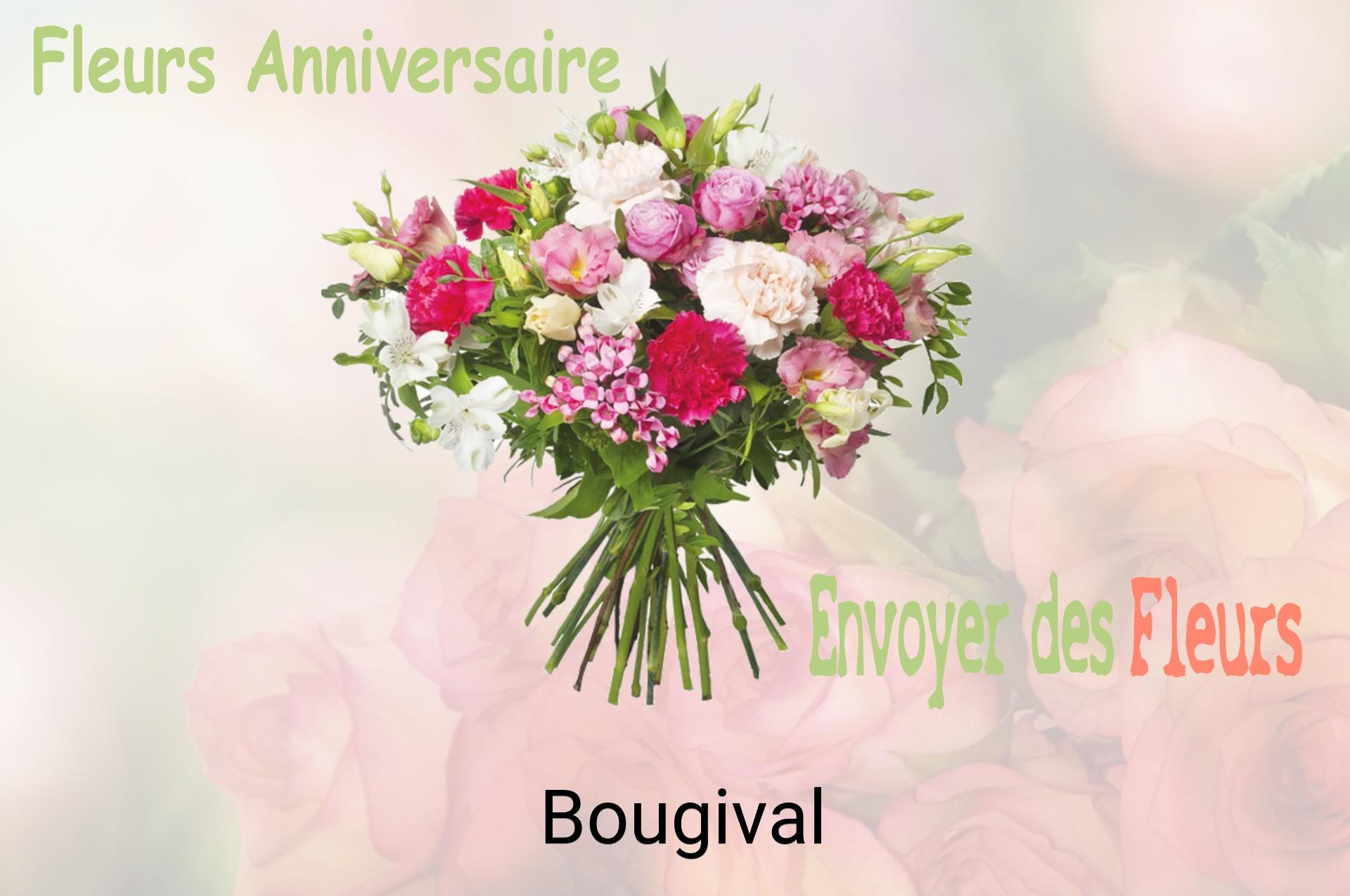 Bouquet de fleurs d’anniversaire livré à Bougival